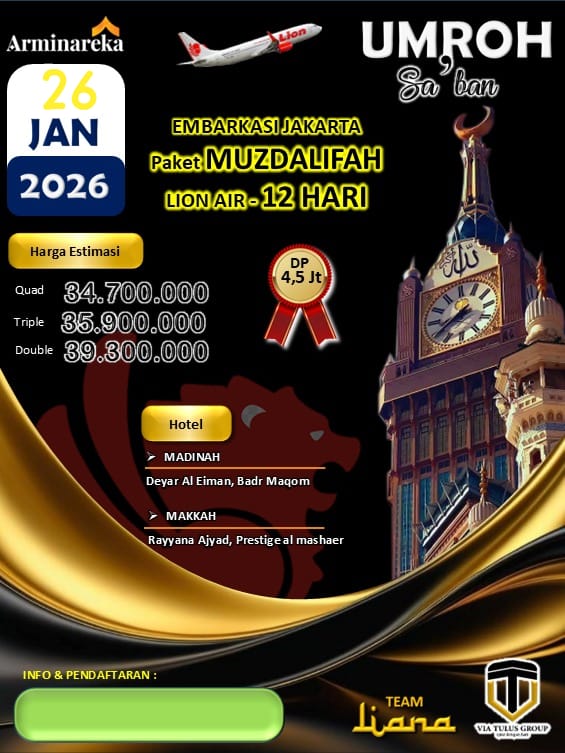 umrah januari 2026