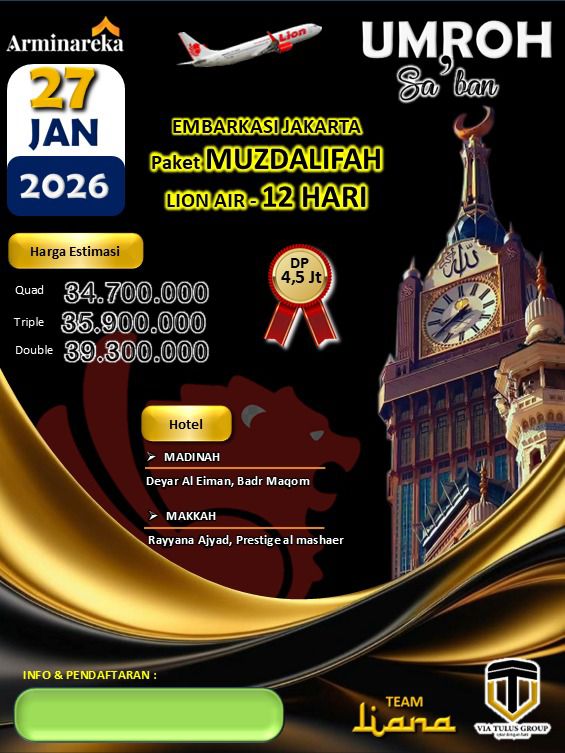 umrah januari 2026
