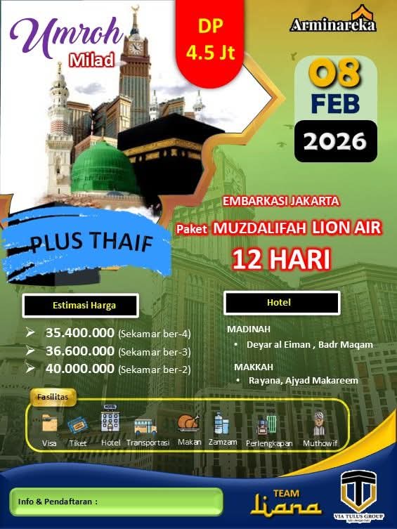 Umtrah Februari 2026