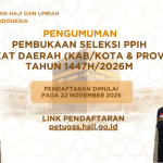 Seleksi PPIH Arab Saudi 2026 Resmi Dibuka, Ini Jadwal, Formasi, dan Syaratnya