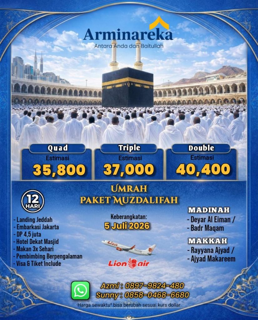 umrah juli 2026