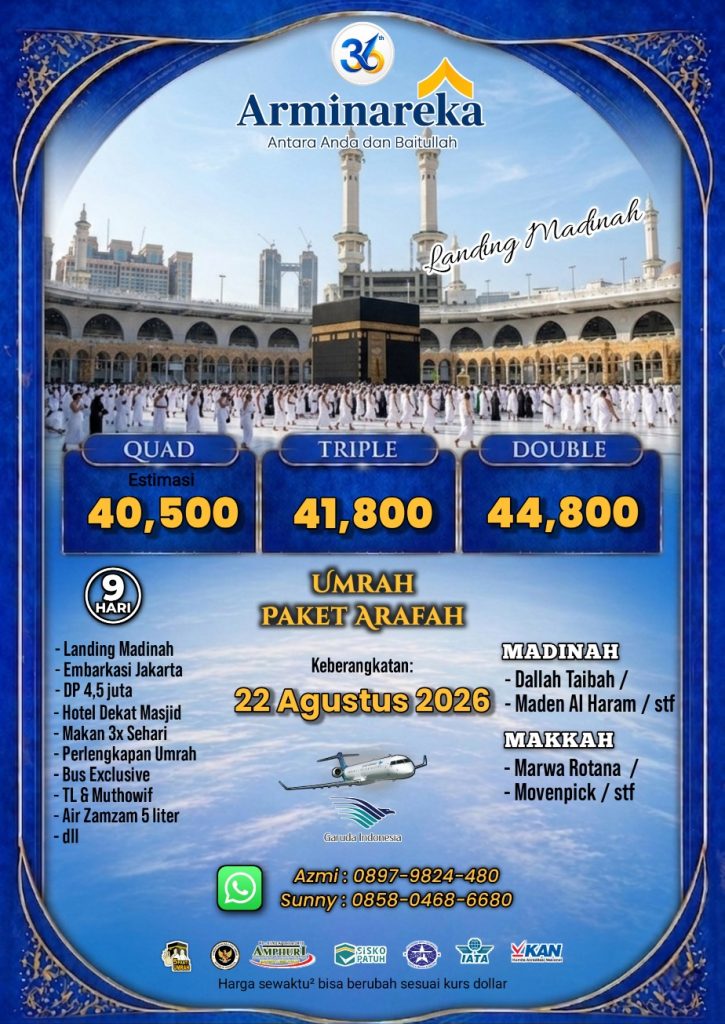 umrah agustus 2026