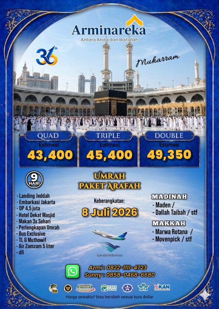 Umrah Bulan Juli