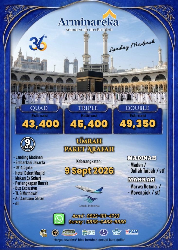 umrah bulan september