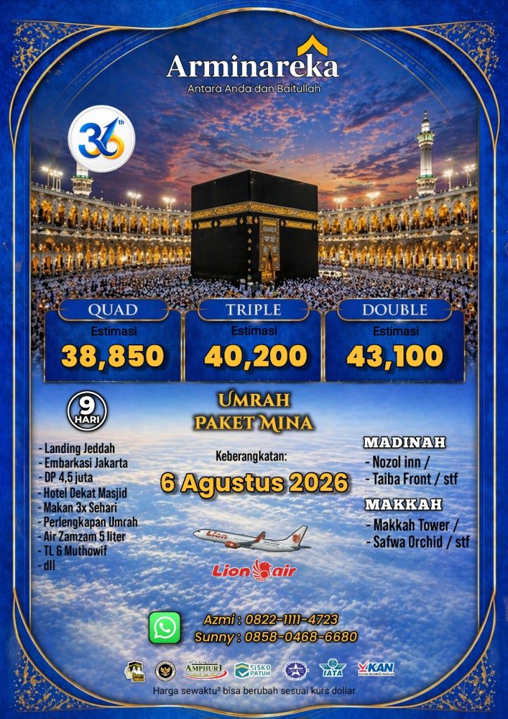Umrah Bulan Agustus